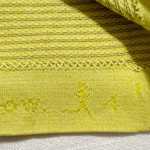 Lululemon Women's Yellow Swiftly Tech Racerback Tank Top Size 4 - Picture 7 of 8